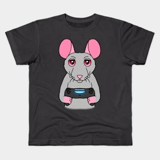 Gaming Rat (Full Color Version) Kids T-Shirt